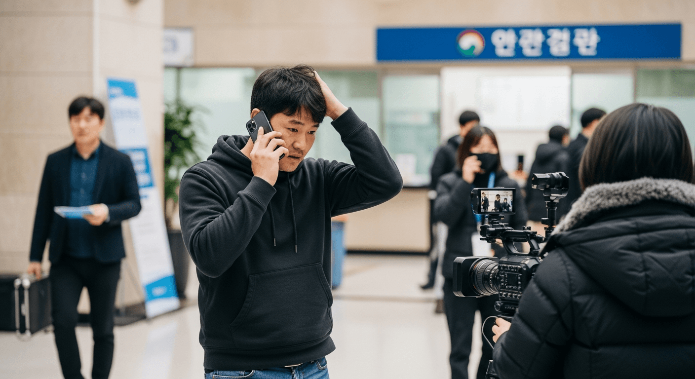 고용노동부 임금체불 진정 상담을 받는 영화 스태프