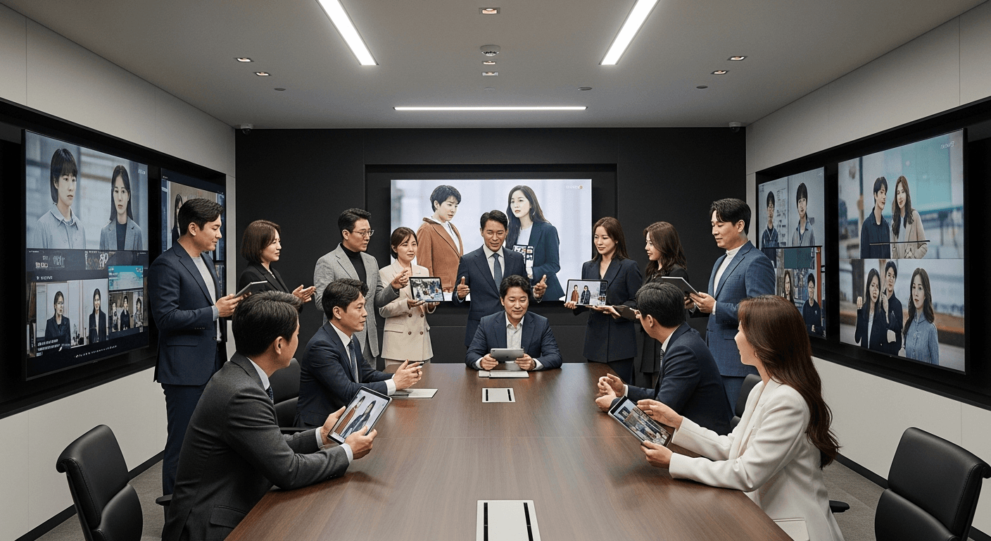 쇼박스·키다리스튜디오·KITZ 등 대형 제작사들이 숏드라마 시장에 본격 진입하는 모습